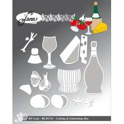 BY Lene Die "Wine and Cheese"  