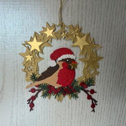 BY Lene Die "Christmas Robin"  