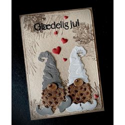 BY Lene Die "Pine Cone Gnomes"  