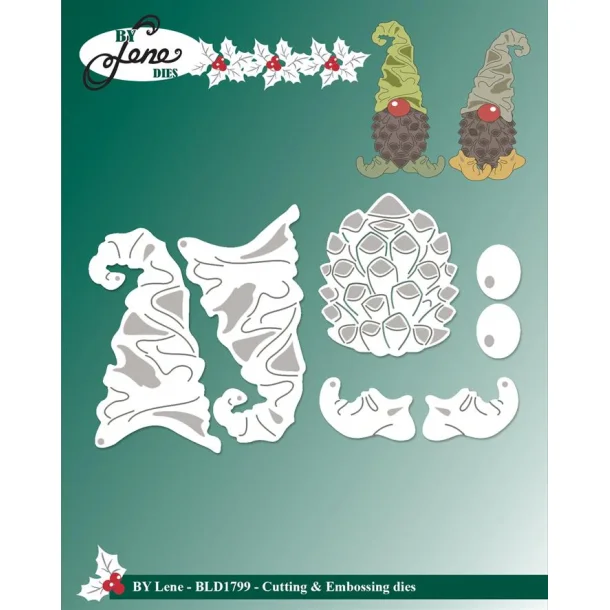 BY Lene Die "Pine Cone Gnomes"  