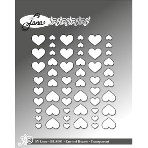 By Lene: Enamel Hearts 