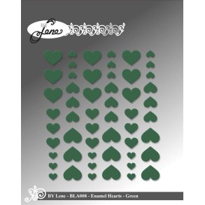By Lene: Enamel Hearts 