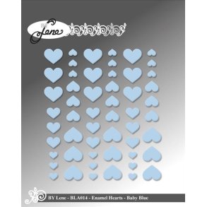 By Lene: Enamel Hearts 