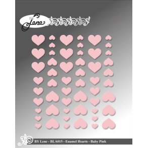By Lene: Enamel Hearts 