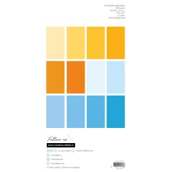 Studio Light: "Yellow &amp; Blue" - Ensfarvet
