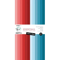 Studio Light: "Red &amp; Blue" - Ensfarvet
