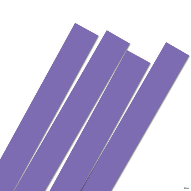 Karen Marie Klip papirstrimler: 25 mm, Purple