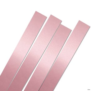 Karen Marie Klip papirstrimler: 25 mm luxus, Misty Rose