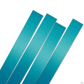Karen Marie Klip papirstrimler: 25 mm luxus, Turquois