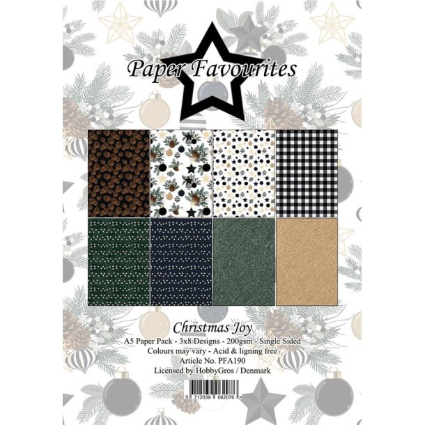 Paper Favourites: "Christmas Joy" - A5