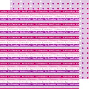 Hobbygros Design: Konfirmation, Pink