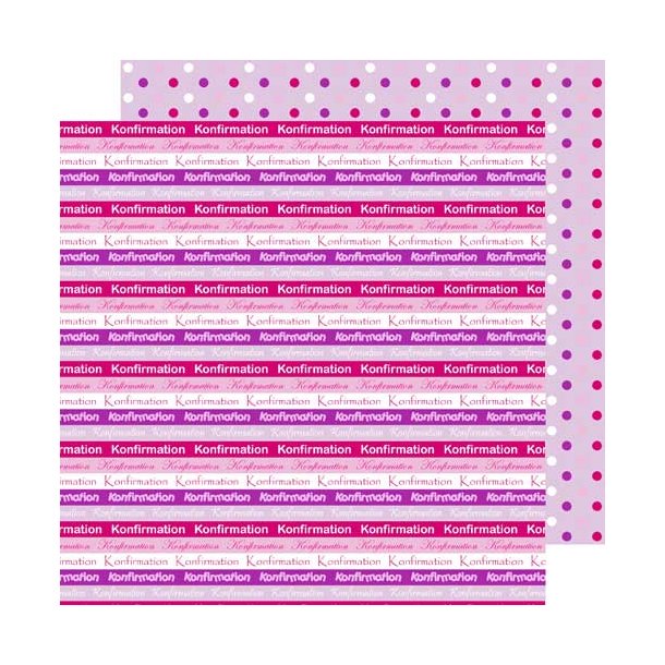 Hobbygros Design: Konfirmation, Pink