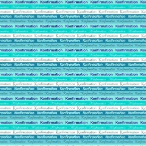 Hobbygros Design: Konfirmation, Turkis