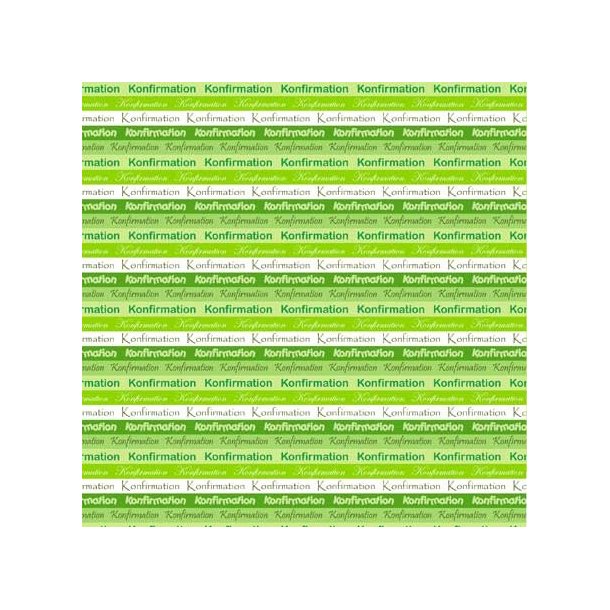 Hobbygros Design: Konfirmation, Grn