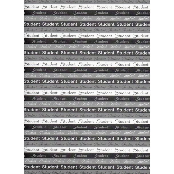Hobbygros Design: Sort Student 