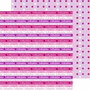 Hobbygros Design: Indbydelse, Pink