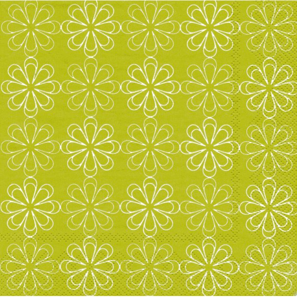Ihr: "Flowers" - light green