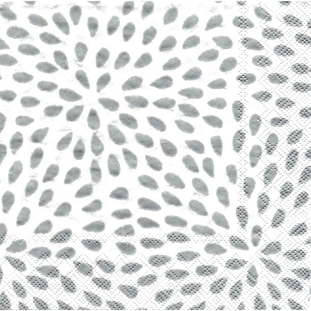 Ihr: "Glaze" - white/silver