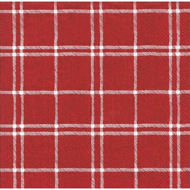 Ihr: "Chalet Linen" - red 