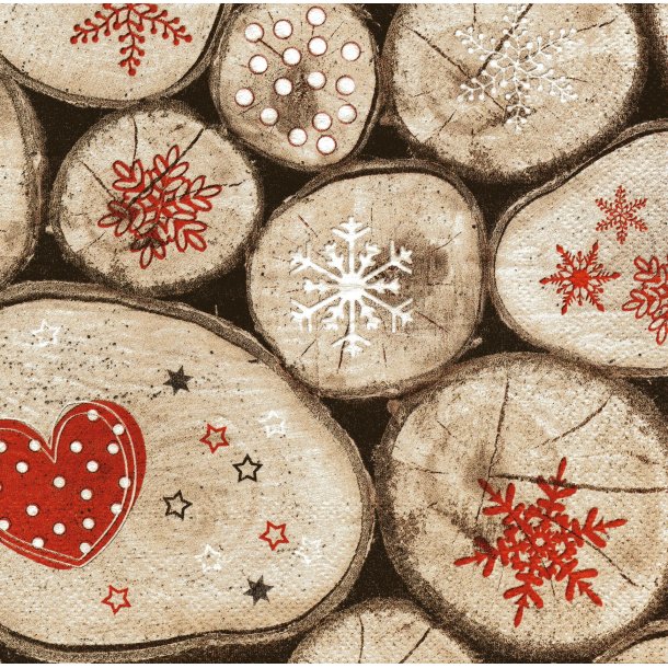 Ihr: "Wooden Winter Flakes"