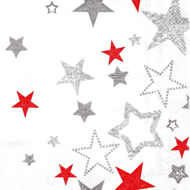 Ihr: "Sparkling Stars" - red