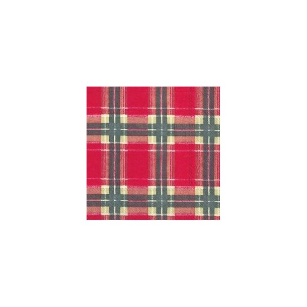 Ihr: "Flannel Check" - red