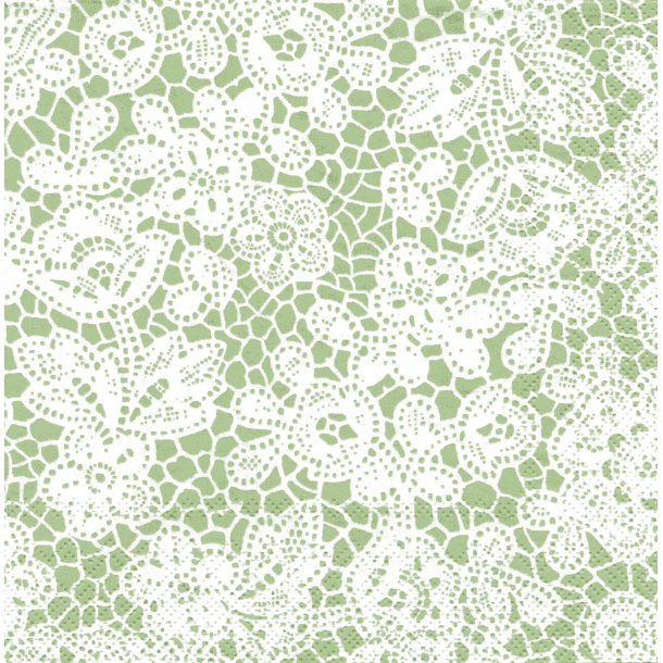 Ihr: "Pretty Lace" - light green