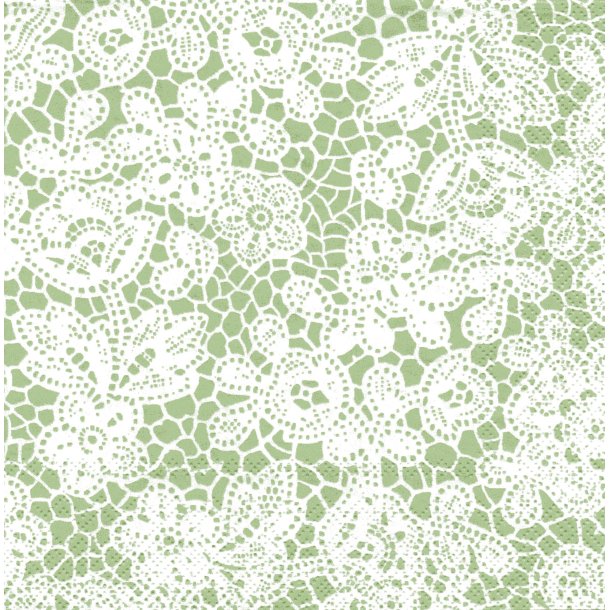 Ihr: "Pretty Lace" - light green
