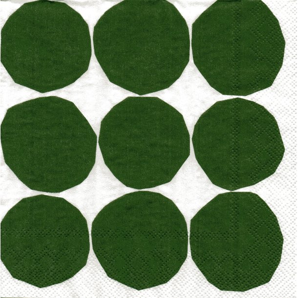 Marimekko: "Kivet" - white/green