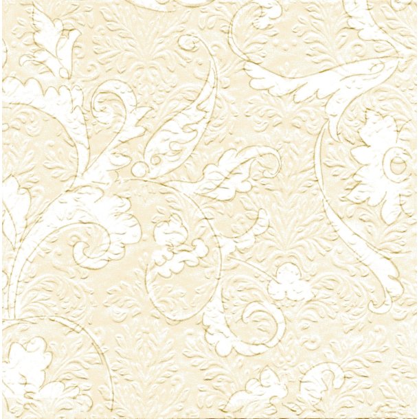 Ihr: "Cameo Arabesque" - cream