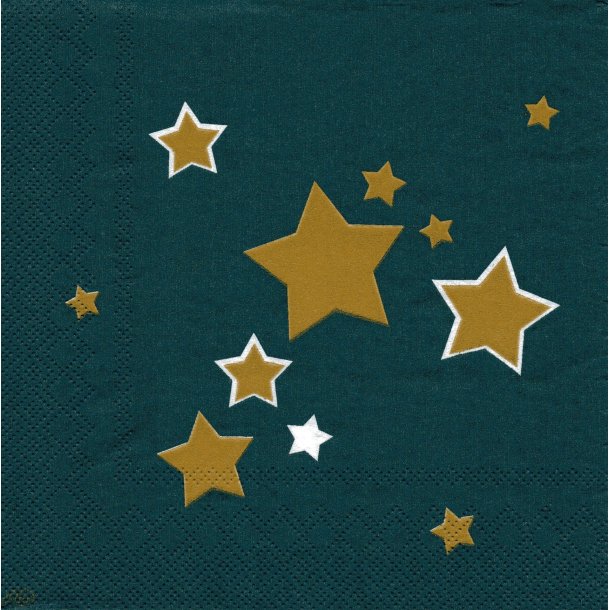 Ihr: "Shiny Stars" - petrol