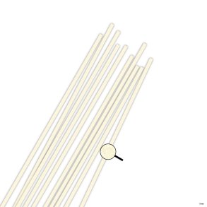 Karen Marie Klip papirstrimler: 3 mm, Betulla