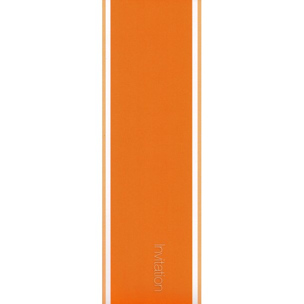 Karen Marie Klip: Orange Card Invitation