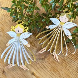 Quilling Angels Faces, klippeark