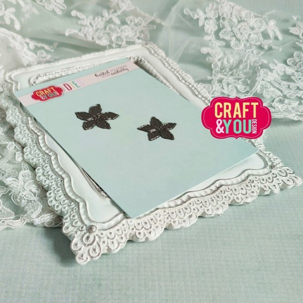 Craft &amp; You Design Dies "Mini Poinsettia" CW199