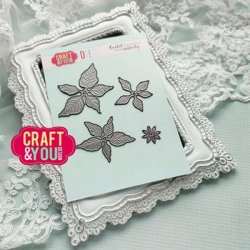Craft &amp; You Design Dies "Poinsettia 3" CW211