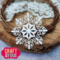 Craft &amp; You Design Dies "Snowflake" CW212