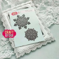 Craft &amp; You Design Dies "Snowflakes Set" CW213
