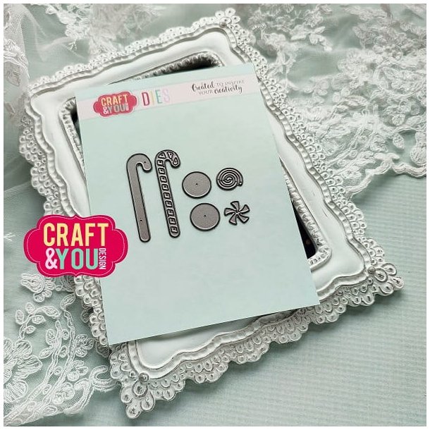 Craft &amp; You Design Dies "Candles" CW215