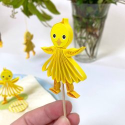 Small Quilling Chicks, Instruktionshfte