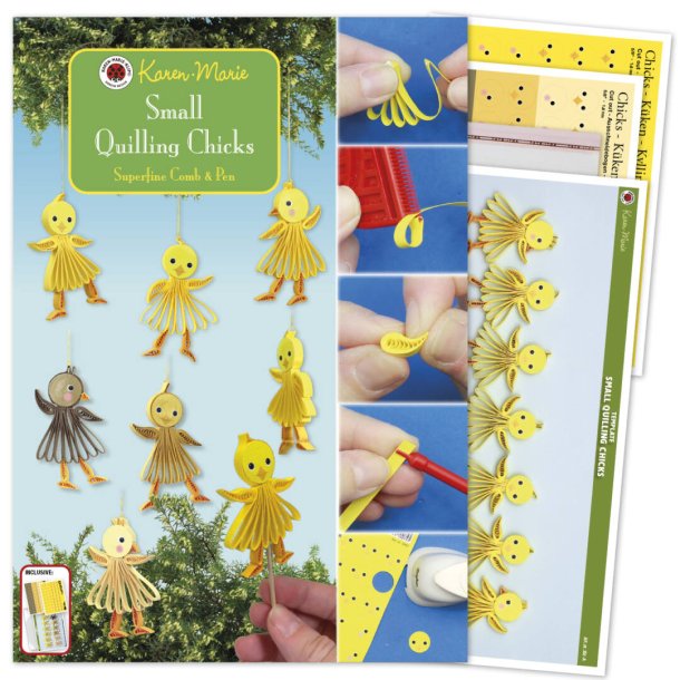 Small Quilling Chicks, Instruktionshfte