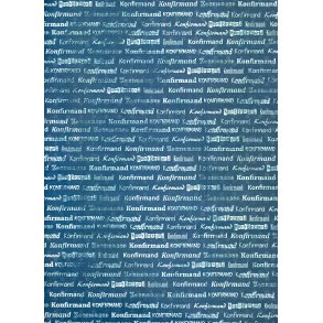 Felicita Design: Bl� Konfirmand