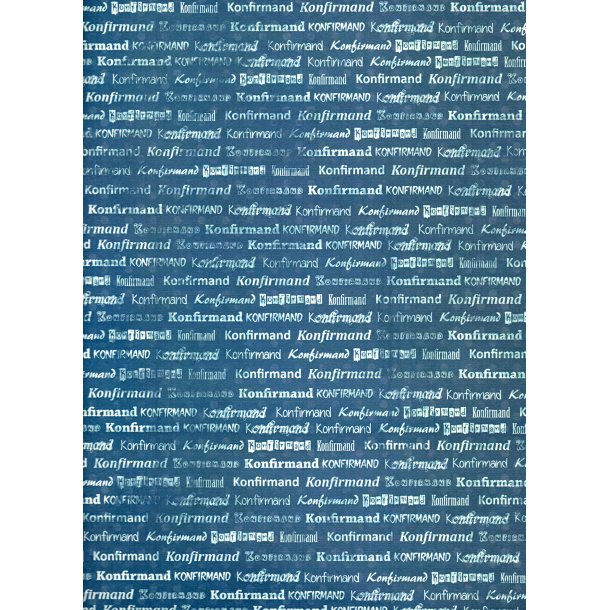 Felicita Design: Bl� Konfirmand