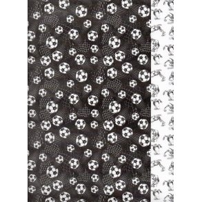 Felicita Design: Sort Fodbold