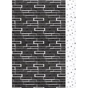 Felicita Design: Sort Konfirmand