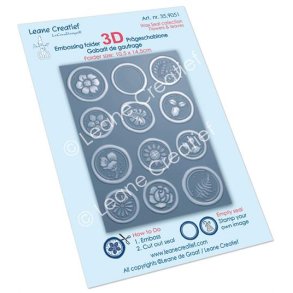 Leane Creatif 3D Embossingfolder 