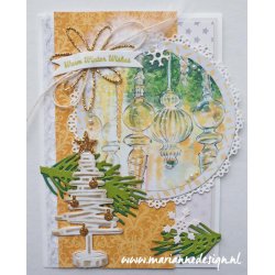 Marianne Design Dies "Tinys Christmas Tree Wood" LR0492