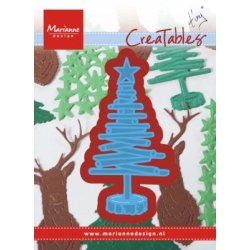 Marianne Design Dies "Tinys Christmas Tree Wood" LR0492