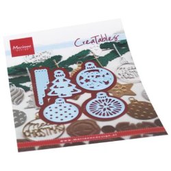 Marianne Design Dies "Merry Christmas Baubles" LR0682
