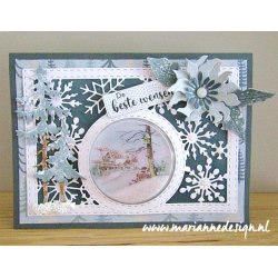 Marianne Design Dies "Rectangles Snowflakes" LR0816